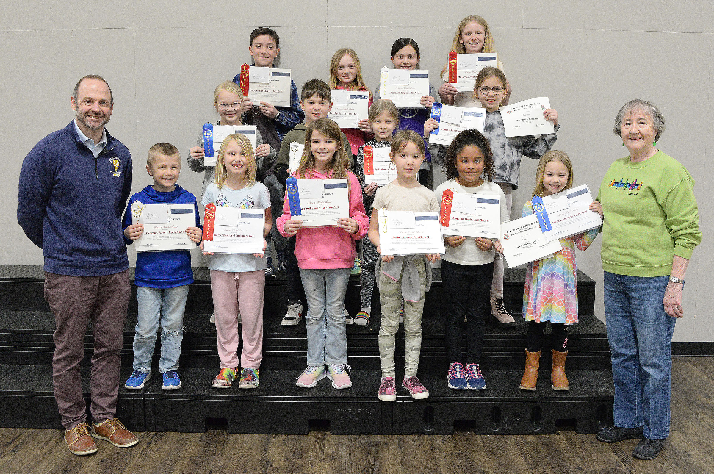 VFW Auxiliary announces 'Americanism' winners BuffaloHanover